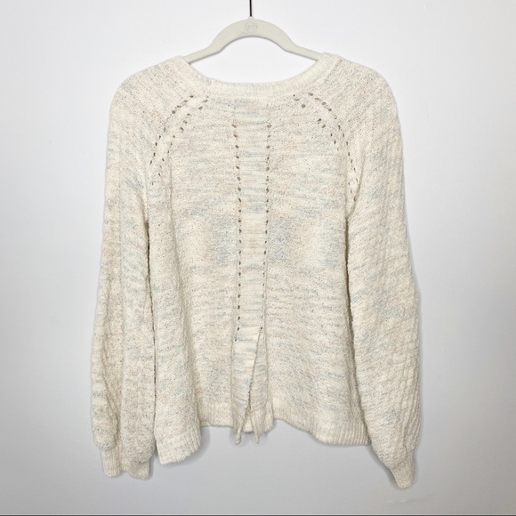 Knox Rose Pastel Crew Neck Sweater M - Picture 3 of 5